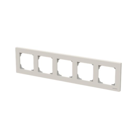 Рамка 5-постовая, серия SKY, цвет Дюна