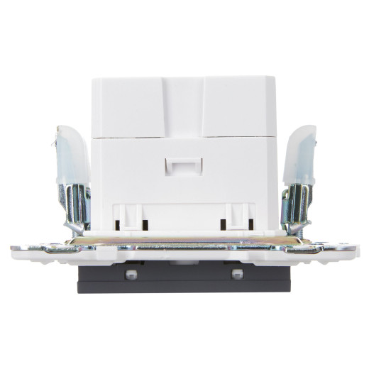 SKANDY Роз. USB A+A 3,1А SK-R15T титан IEK