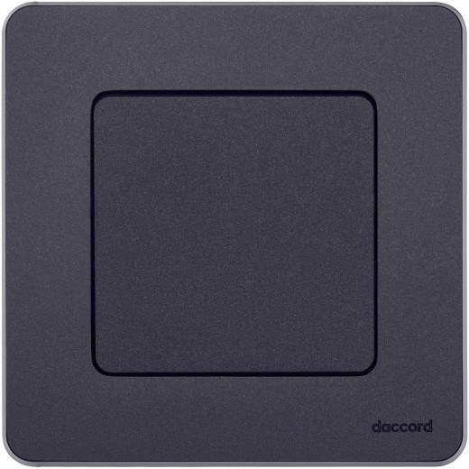 Рамка 1 пост - Legrand/Daccord Inspiria - антрацит