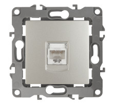 ЭРА Розетка Серия 12 12-3107-15 информационная RJ45 IP20 перламутр