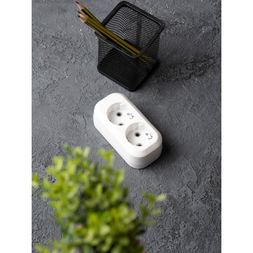 Колодка 2 гн. 16А 3,5кВт с/з Эксперт EKF PROxima