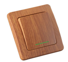 Hegel Мастер внутр Дуб ВС16-312-05 Выключатель 1-клавишный, с индикацией