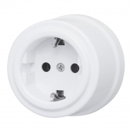 Розетка с заземляющим контактом