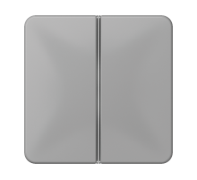 JUNG 2-клавишная накладка для пульта КNX, серая, для серии СD