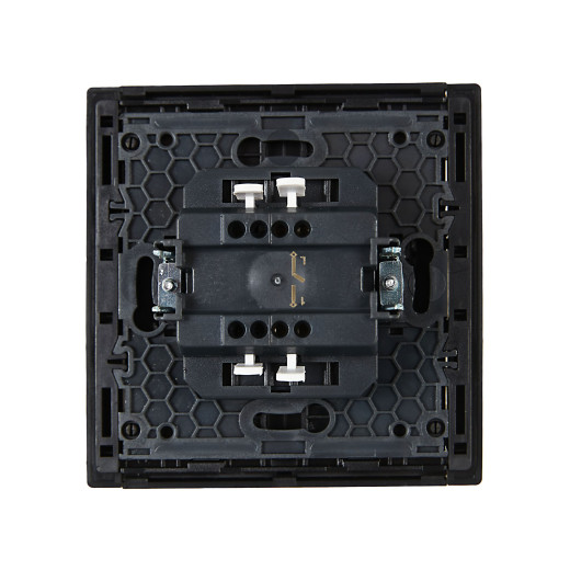 FORTE&PIANO Выключ. 1-кл. 10А FP101 чер. IEK