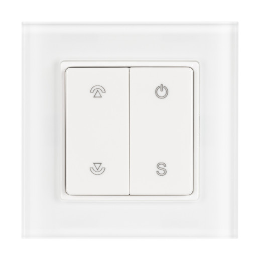 Панель SMART-P47-DIM-G-SUF (3V, 1 зона, Knob, 2.4G) (Arlight, Стекло)