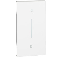 BT Living now Белый Лицевая панель для выключ рольставень (вертикальн) 2 мод.