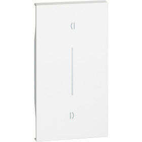 BT Living now Белый Лицевая панель для выключ рольставень (вертикальн) 2 мод.