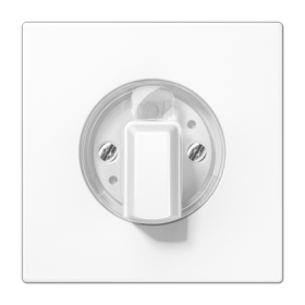 JUNG LS990 Белая Накладка поворотного механизма