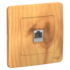 Systeme Electric Blanca внутр Ясень Розетка компьютерная RJ45