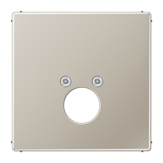 Крышка для одного гнезда подключения громкоговорителя, благородная сталь