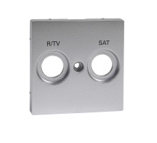 Schneider Electric Merten SM Алюминий Центральная плата с маркировкой R/TV+SAT