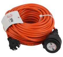 ЭРА Удлинитель силовой UPx-1-2x1-20m в бухте без заземления 20м 1 розетка ПВС 2х1мм2