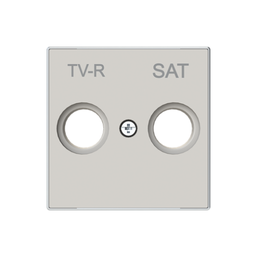 Накладка для TV-R-SAT розетки, серия SKY, цвет Дюна