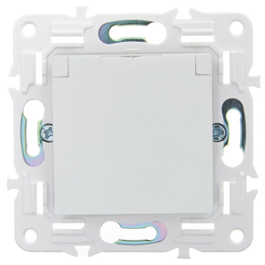 SKANDY Роз. з/к/ш кр. 16А IP44 SK-R11W арк. бел. IEK