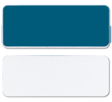 JUNG Накладка из оргстекла с белой подложкой, поле для надписи 23Х59 мм, для серии СD