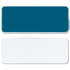 JUNG Накладка из оргстекла с белой подложкой, поле для надписи 23Х59 мм, для серии СD