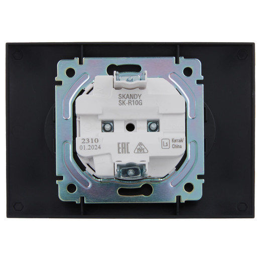 SKANDY Роз. 2-я без з/к/ш 10А в сб. SK-R10G граф. IEK