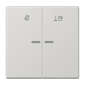 JUNG Клавиша для гостиничных выключателей 505KO5VEUM24 или 505KO5VEUM230, светло-серый