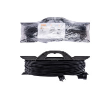 TDM Удлинитель-шнур на рамке силовой народный ПВС 2200 Вт б/з, 40м, штепс. гнездо У-12008