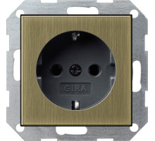 Gira S-55 ClassiX Розетка с з/к без лапок для крепления