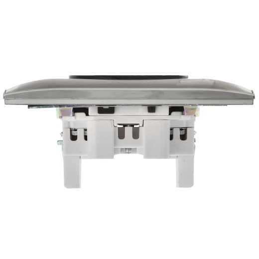 SKANDY Роз. 2-я без з/к с з/ш 10А сб. SK-R09N никель IEK