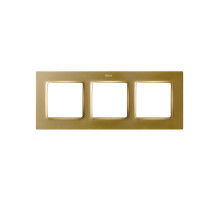 Simon S82 Concept Матовое золото, Рамка 3-я