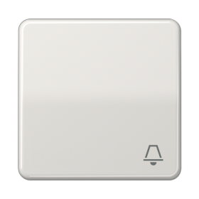 JUNG CD 500/CD plus Светло-серая Клавиша 1-ая с символом ЗВОНОК