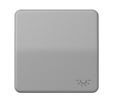 JUNG CD 500/CD plus Серая Клавиша 1-ая с символом ОСВЕЩЕНИЕ