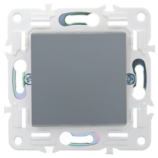 SKANDY Выключ. 1-кл. 10А SK-V01Gr сер. IEK