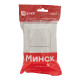Минск Розетка 2-местная СП с/з с крышкой 16А белая с защ. штор. IP44 EKF