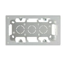 Simon 24 Алюминий Коробка подъемная на 2 поста для накладного монтажа S24