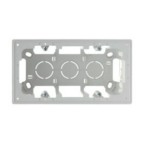 Simon 24 Алюминий Коробка подъемная на 2 поста для накладного монтажа S24