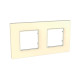 UNICA QUADRO РАМКА 2-постовая, БЕЖЕВЫЙ