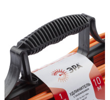 ЭРА Удлинитель силовой UFx-1e-3x1-10m на рамке с заземлением 1 розетка 10м ПВС 3х1мм2