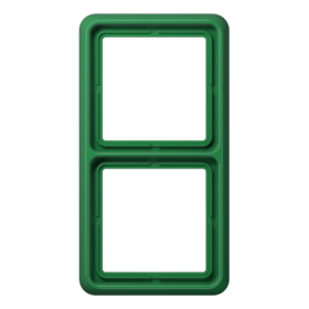 JUNG CD Зеленая Рамка 2-ая ударопрочная