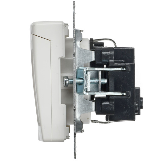 BRITE Роз. с з/к/ш с кр. 16А IP20 РСбш10-3-БрБбел. IEK