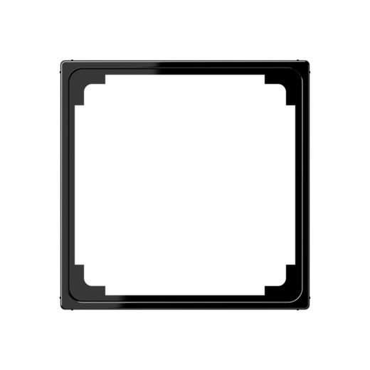 Промежуточная рамка для монтажа стандартных изделий с платой 50×50 мм, черная