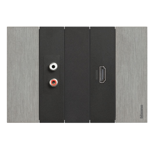 LIVING NOW. Декоративная рамка 3 модуля.Цвет 