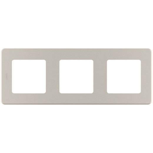 Рамка 3 поста - Legrand/Daccord Inspiria - шампань