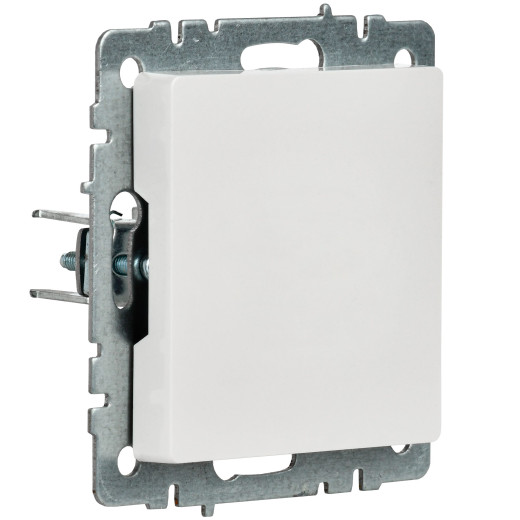 BRITE Заглушка с суппортом МЗ10-БрБ бел. IEK