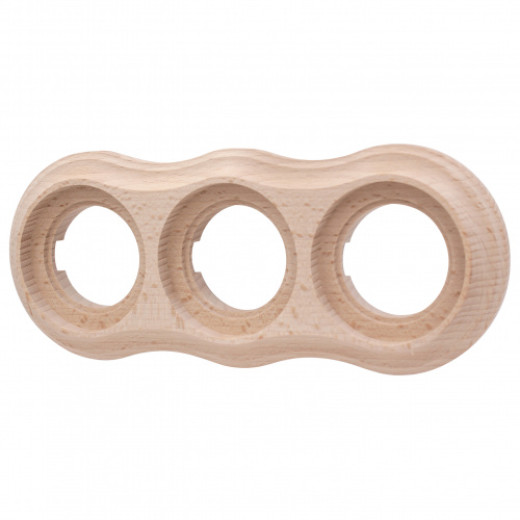 Пиластро Бук Натурэль Рамка 3-ая (накладной монтаж)