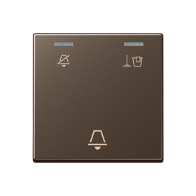 JUNG Клавиша для гостиничных кнопочных модулей 531KO5EUM24 или 531KO5EUM230, мокко