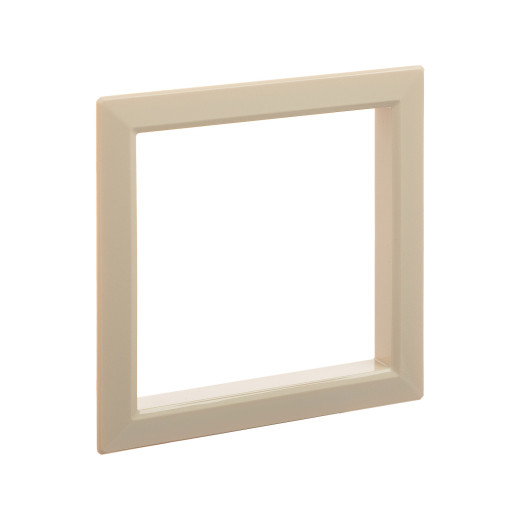 Декоративная вставка для металлических рамок 1 пост (2 мод.), Avanti, бежевая