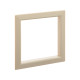 Декоративная вставка для металлических рамок 1 пост (2 мод.), Avanti, бежевая