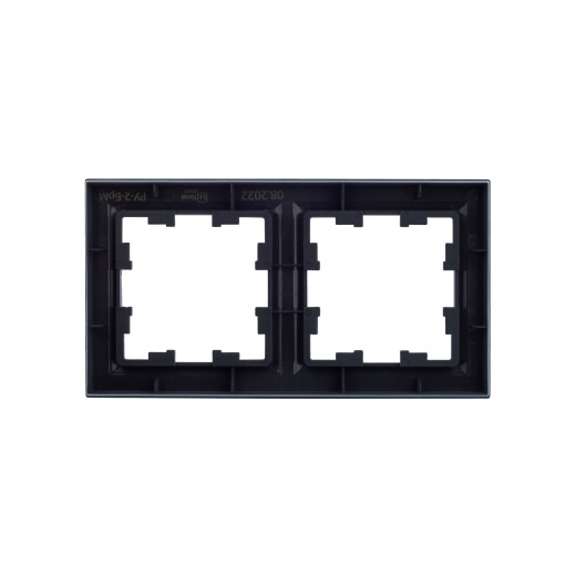 BRITE Рамка 2-мест. РУ-2-БрМ мар. IEK