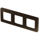 Рамка 3 поста - Legrand/Daccord Inspiria - бронза