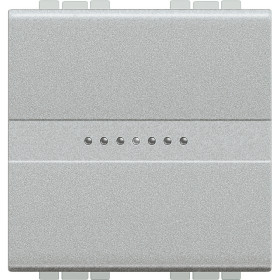 BT LL Алюминий Переключатель аксиальный 1-кл. 10А, 250В, автомат. клеммы, 2 мод. (замена для арт. NT4053M2A).