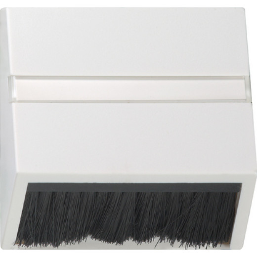 Накладка для приборов с квадратной центральной панелью и наклонным выходом