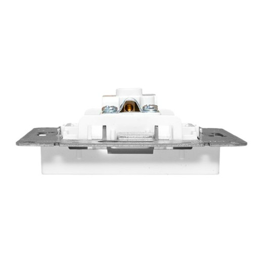 Механизм розетки TV, одиночная, белый Эпика EKF